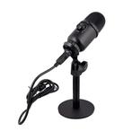 Nor-tec Microfoon met statief Podcast microfoon HOGE, Ophalen of Verzenden, Zo goed als nieuw