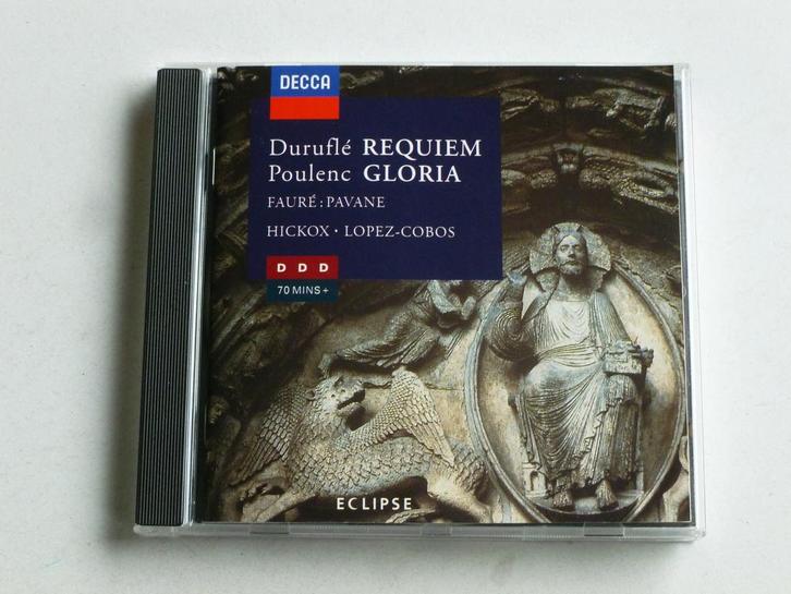 Durufle - Requiem / Poulenc - Gloria - Hickox, Jesus Lopez C, Cd's en Dvd's, Cd's | Klassiek, Zo goed als nieuw, Verzenden
