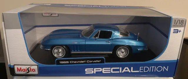 Maisto 1:18 - Modelauto - 1965 Chevrolet Corvette, Hobby en Vrije tijd, Modelauto's | 1:5 tot 1:12