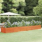 vidaXL Plantenbak verhoogd 480x80x45 cm cortenstaal roestig, Tuin en Terras, Bloembakken en Plantenbakken, 100 cm of meer, Verzenden