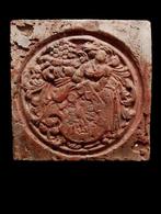 Post-middeleeuws - Carreau uit de renaissanceperiode 16°/17°, Antiek en Kunst