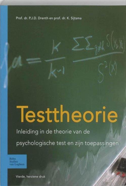Testtheorie, 9789031347476, Boeken, Studieboeken en Cursussen, Zo goed als nieuw, Verzenden