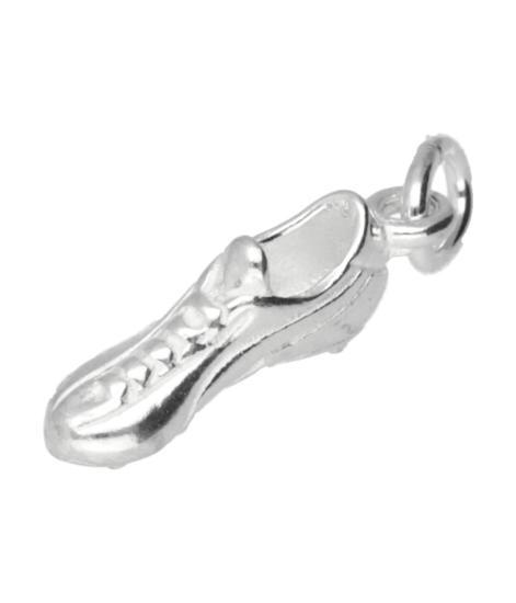 Zilveren Voetbalschoen ketting hanger - groot, Sieraden, Tassen en Uiterlijk, Kettinghangers, Verzenden