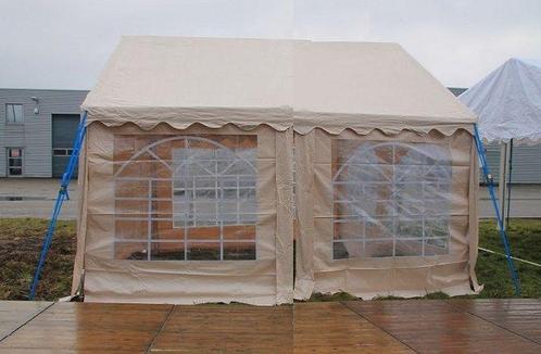 Classic Plus Partytent PVC 3x4x2 mtr in Beige (3x4 meter), Tuin en Terras, Partytenten, Partytent, Nieuw, 2 meter of meer, Verzenden