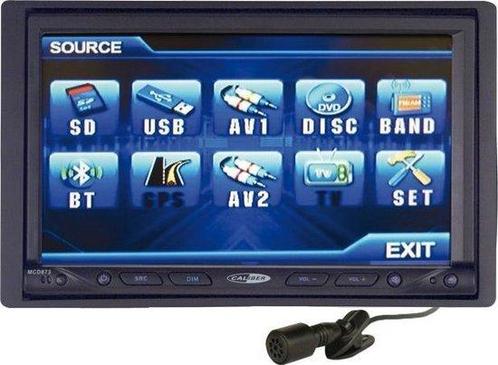 Caliber RDD883BT- FM/AM-Tuner met Bluetooth - Zwart, Auto diversen, Autoradio's, Verzenden
