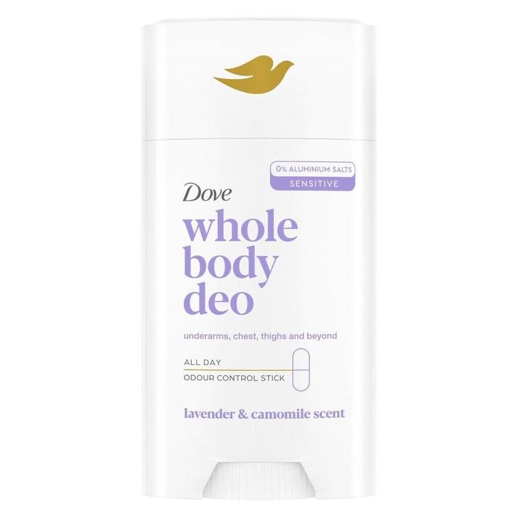 Dove Whole Body Lavender & Camomile Deodorant Stick, Sieraden, Tassen en Uiterlijk, Uiterlijk | Lichaamsverzorging, Deodorant of Bodyspray