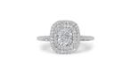 Ring Witgoud Diamant  (Natuurlijk) - Diamant, Sieraden, Tassen en Uiterlijk, Antieke sieraden