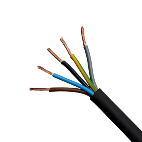 RGBW kabel - 5 x 1,0mm² - Per meter, Doe-het-zelf en Verbouw, Elektra en Kabels, Kabel of Snoer, Nieuw, Ophalen of Verzenden