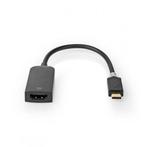 USB C naar HDMI adapter | Nedis | 0.2 meter, Verzenden, Nieuw