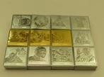 Gambia 2005 - 240 gouden en zilveren postzegels Paus, Postzegels en Munten, Gestempeld