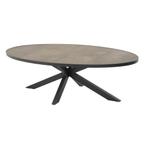 Murcia tafel ovaal 242x117cm, Ophalen of Verzenden, Nieuw, Bruin