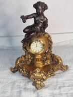 Tafelklok - Antiek Glas, Hout, Keramiek, Verchroomd -, Antiek en Kunst, Curiosa en Brocante