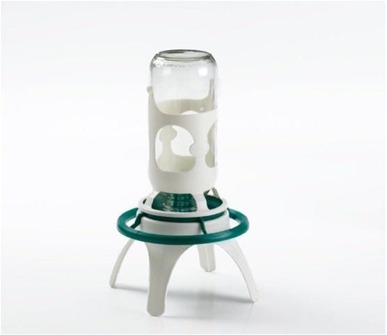 Flessenhouderset - Drinkfonteinen    - Voedersilo, Dieren en Toebehoren, Vogels | Toebehoren, Nieuw, Verzenden