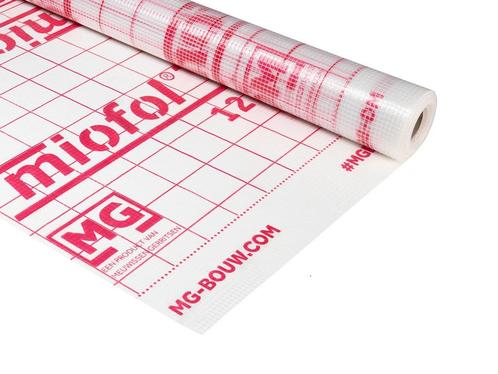 Miofol 125 S Dampremmende folie 1.5x25m1 (=37,5 m²), Doe-het-zelf en Verbouw, Isolatie en Afdichting, Ophalen of Verzenden
