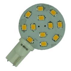 T10 led lamp  met 12-2835smd  Cool-Wit Sidevieuw, Auto diversen, Auto-accessoires, Verzenden