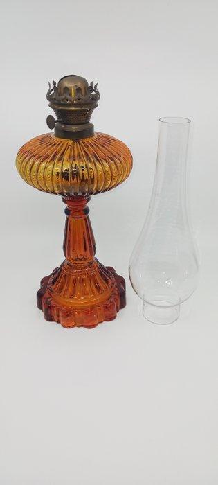 Brevete L&B - Joseph Lempereur & Lambert Bernard - Olielamp, Antiek en Kunst, Antiek | Glas en Kristal