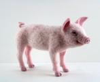 Naaldvilt-pakket Varkentje, Hobby en Vrije tijd, Vilt, Ophalen of Verzenden, Nieuw, Figuurtje(s), Wolvilt