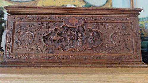 Doos - Hout, Antiek en Kunst, Antiek | Overige Antiek