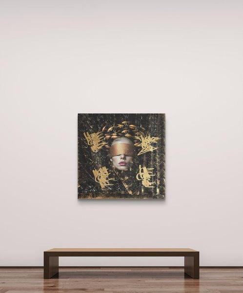 Nicole Lubbers - Above Her, They Swam XL, Antiek en Kunst, Kunst | Schilderijen | Modern
