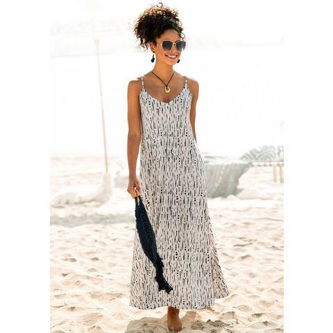 s.Oliver RED LABEL Beachwear Maxi-jurk met alloverprint, Kleding | Dames, Jurken, Nieuw, Verzenden
