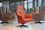 Design relaxfauteuil leer Gealux Arc 2020 met 2 motoren+accu, Huis en Inrichting, Fauteuils, Ophalen of Verzenden, Nieuw, Leer