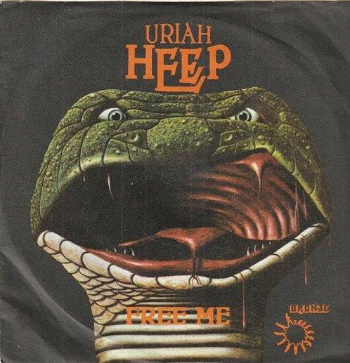 Uriah Heep - Free me + Masquerade (Vinylsingle), Cd's en Dvd's, Vinyl Singles, Verzenden