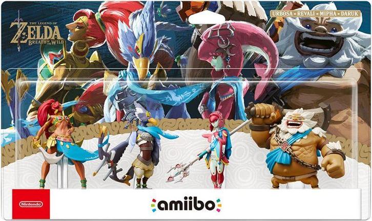 Nintendo Amiibo Legend of Zelda Breath of the Wild-4-Pack, Verzamelen, Beelden en Beeldjes, Nieuw, Ophalen of Verzenden