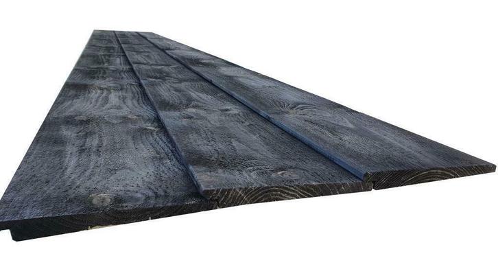 AANBIEDING zwart geimpregneerd zweeds rabat, Tuin en Terras, Palen, Balken en Planken, 250 cm of meer, Planken, Nieuw, Ophalen of Verzenden