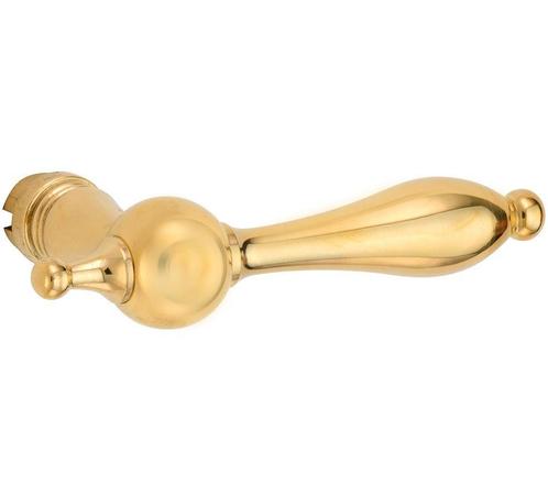 Deurklink Barock messing ongelakt, Doe-het-zelf en Verbouw, Hang- en Sluitwerk, Verzenden
