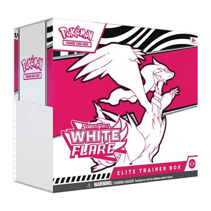 White Flare - Elite Trainer Box, Hobby en Vrije tijd, Verzamelkaartspellen | Pokémon, Overige typen, Nieuw, Foil, Ophalen of Verzenden