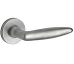 Deurklink op geveerd rozet Dudok/Vivo mat nikkel ongelakt, Verzenden, Nieuw