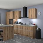 Greeploze Gouden eiken keuken Spanje 56219, Verzenden, Nieuw