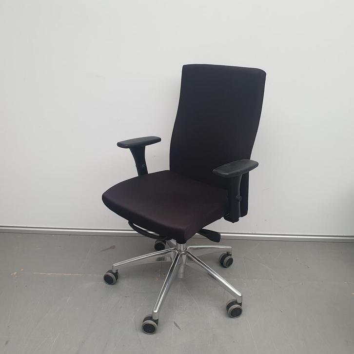 Girsberger bureaustoel - zwarte stof, Huis en Inrichting, Bureaustoelen, Ophalen of Verzenden