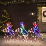 vidaXL Kerstfiguren drie wijzen met 504 LEDs 70x50 cm, Diversen, Kerst, Verzenden, Nieuw