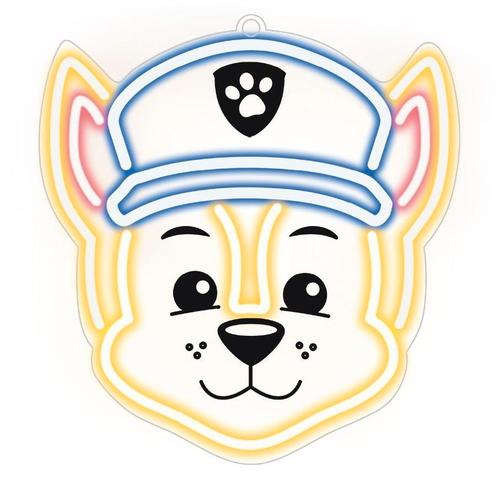 Paw Patrol Neon LED Chase Wandlamp GSM189317, Kinderen en Baby's, Kraamcadeaus en Geboorteborden, Nieuw, Verzenden