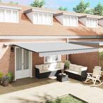vidaXL Markies met Antraciet 4 × 3,5 m Metaal, Tuin en Terras, Zonneschermen, Verzenden, Nieuw