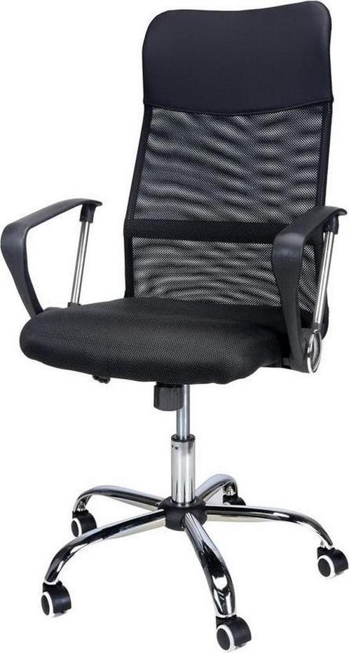 Ergonomische Bureaustoel - Geventileerde Rugleuning - Zwa..., Huis en Inrichting, Bureaustoelen, Nieuw, Ophalen of Verzenden