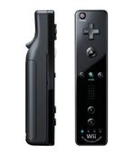 Nintendo Wii Remote Controller Motion Plus Black, Spelcomputers en Games, Spelcomputers | Nintendo Wii, Ophalen of Verzenden, Zo goed als nieuw