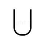 Artemide Alphabet of Light Mini Wandlamp LED, u (Wandlampen), Huis en Inrichting, Lampen | Wandlampen, Verzenden, Nieuw