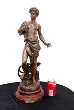 Émile Bruchon (act. ca. 1880-1910) - sculptuur, Industrie, Antiek en Kunst, Antiek | Keramiek en Aardewerk