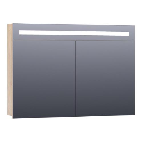 Spiegelkast 2.0 Exclusive Line 100cm Sahara, Doe-het-zelf en Verbouw, Sanitair, Bad, Nieuw, Ophalen of Verzenden