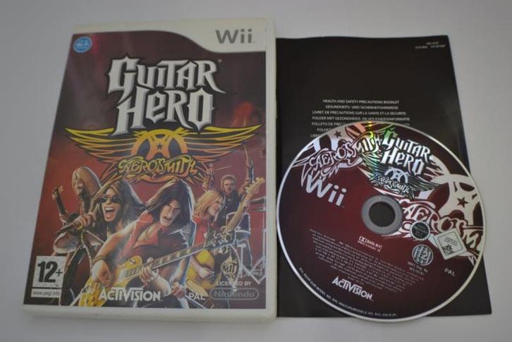 Guitar Hero - Aerosmith (Wii UXP), Spelcomputers en Games, Games | Nintendo Wii, Zo goed als nieuw, Verzenden