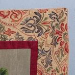 Wandkleed  floraal tapisserie  6 verschillende vlakken met b, Antiek en Kunst, Ophalen of Verzenden