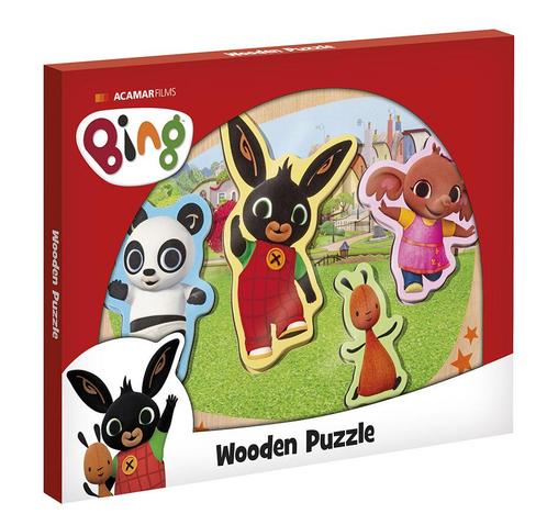 Bing Puzzel Hout, Hobby en Vrije tijd, Feestartikelen, Nieuw, Verzenden
