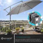 KESSER® Universele Parasolhouder - Ø38mm-Ø48mm - Lichtgrijs, Tuin en Terras, Parasols, Verzenden, Zo goed als nieuw