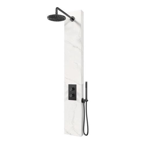 BRAUER Gunmetal Edition Thermostatisch Douchepaneel 2-weg, Doe-het-zelf en Verbouw, Sanitair, Ophalen of Verzenden