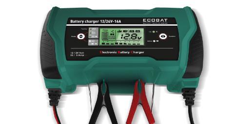 Ecobat Acculader | EBC25 | 12/24V 25A, Auto-onderdelen, Accu's en Toebehoren, Ophalen of Verzenden