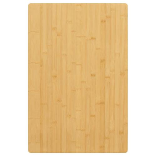 vidaXL Tafelblad 60x100x2,5 cm bamboe, Huis en Inrichting, Tafels | Eettafels, Nieuw, Verzenden