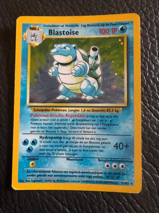 Pokémon - 1 Card - Blastoise 2/102 Foil - Various sets, Hobby en Vrije tijd, Verzamelkaartspellen | Pokémon