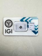 1 pcs Diamant (Natuurlijk) - 1.00 ct - Rond - D (kleurloos), Sieraden, Tassen en Uiterlijk, Edelstenen, Nieuw